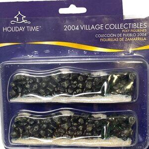 Village Collectibles Miniature Stone Wall Christmas Figurine Decor Walmart